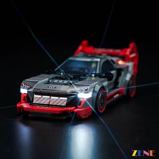 Kit de iluminación para el coche de carreras LEGO Audi S1 ​​e-tron quattro n.° 76921