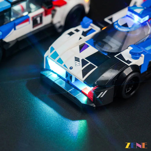 Kit de iluminación para coches de carreras LEGO BMW M4 GT3 y BMW M Hybrid V8 n.° 76922