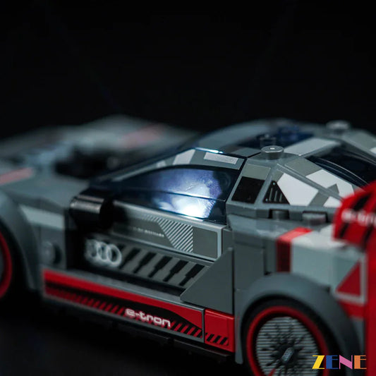 Kit de iluminación para el coche de carreras LEGO Audi S1 ​​e-tron quattro n.° 76921