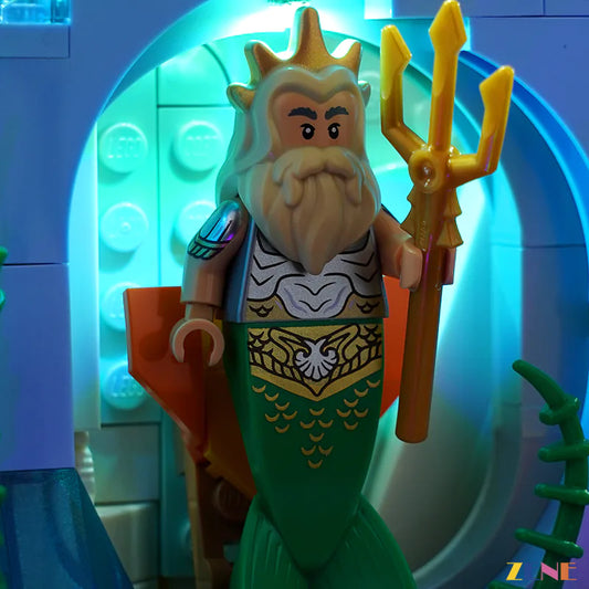 Kit de iluminación para LEGO La Sirenita: Almeja Real n.° 43225