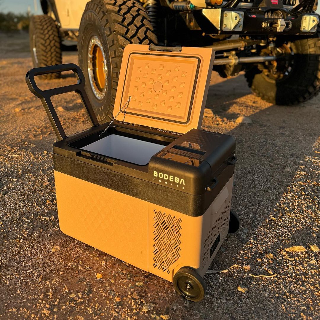 BODEGAcooler Small Portable Refrigerator 20/25QT With Wheels