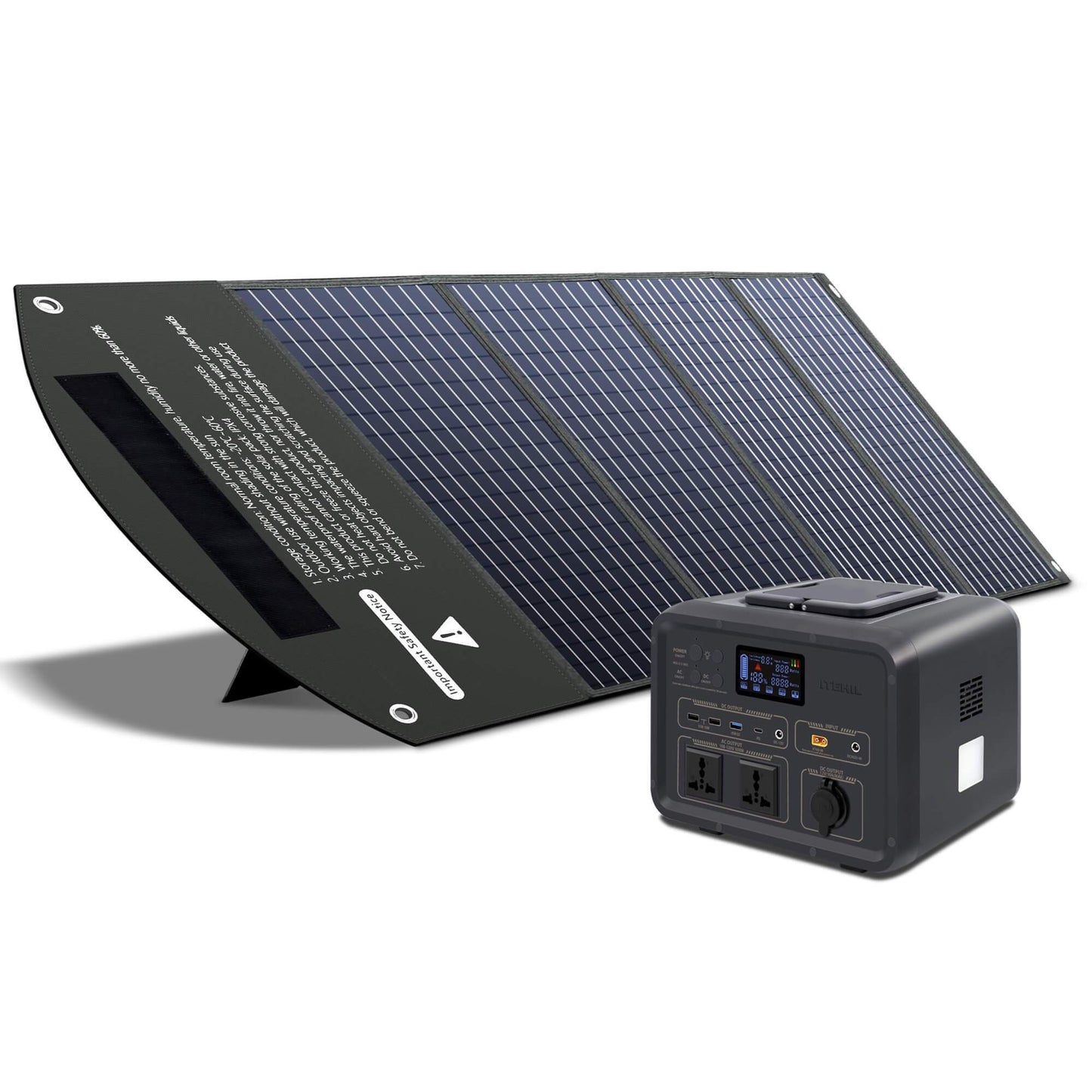 ITEHIL LiFePO4 500W 500Wh Power Station Solar Generator