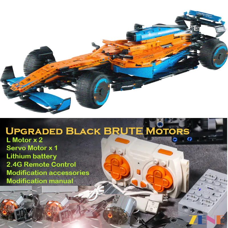 مجموعة وظائف الطاقة لمحرك LEGO McLaren F1 #42141