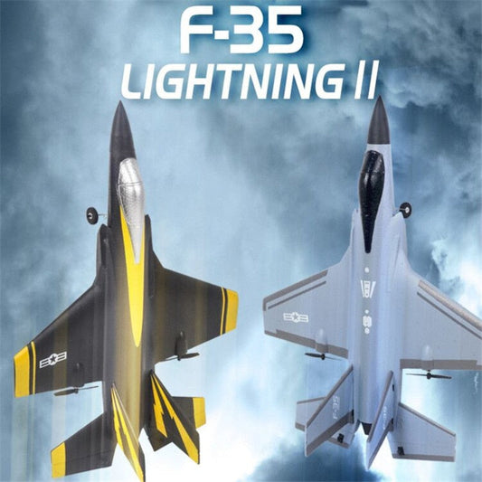 RC Plane FX935 F35 Fighter 2.4G 4CH EPP RC Airplane 315mm Wingspan RTF Glider Toys