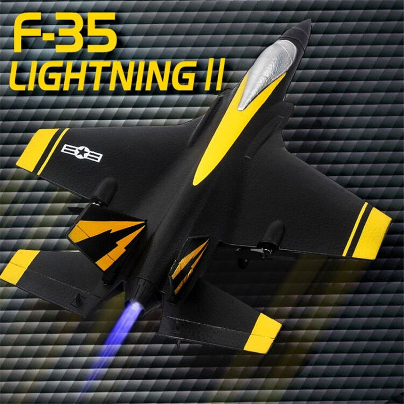 RC Plane FX935 F35 Fighter 2.4G 4CH EPP RC Airplane 315mm Wingspan RTF Glider Toys
