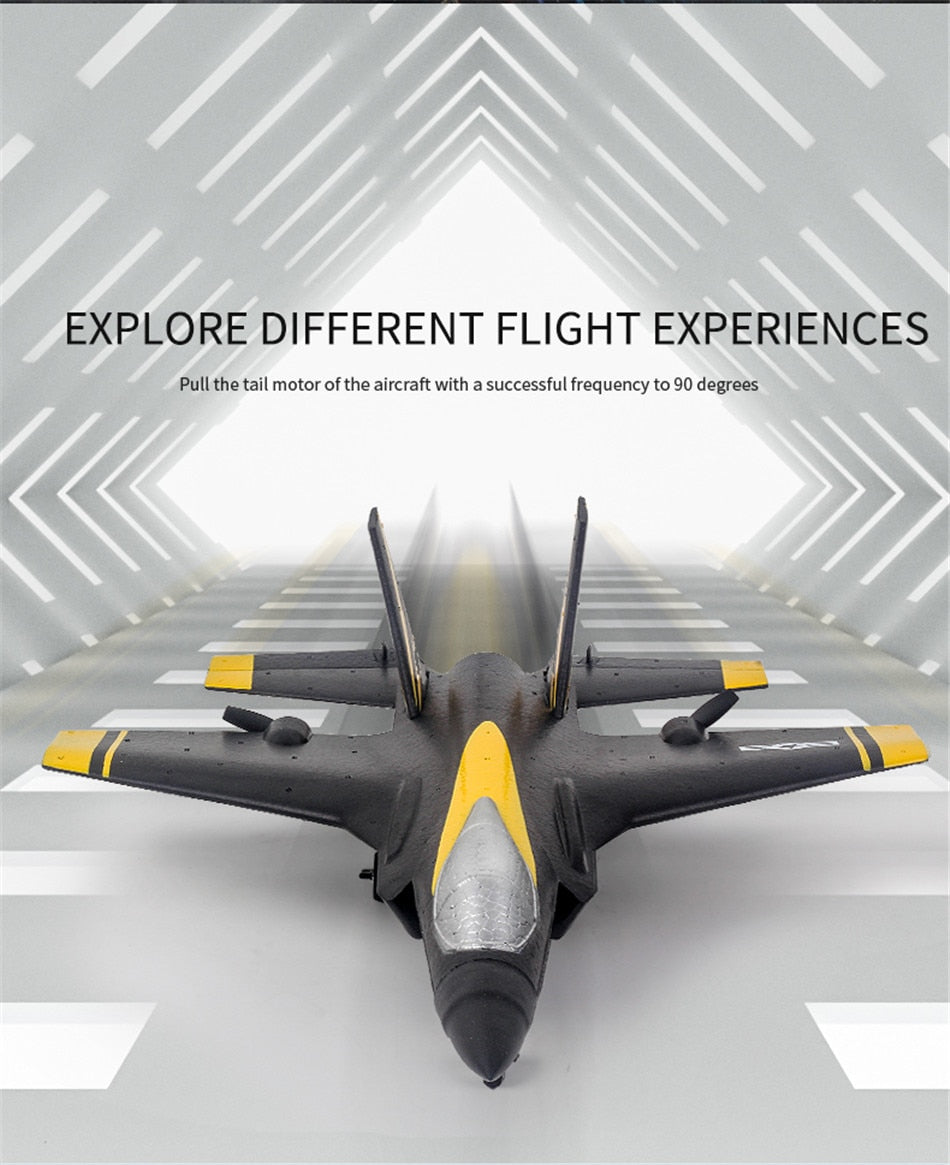 RC Plane FX935 F35 Fighter 2.4G 4CH EPP RC Airplane 315mm Wingspan RTF Glider Toys