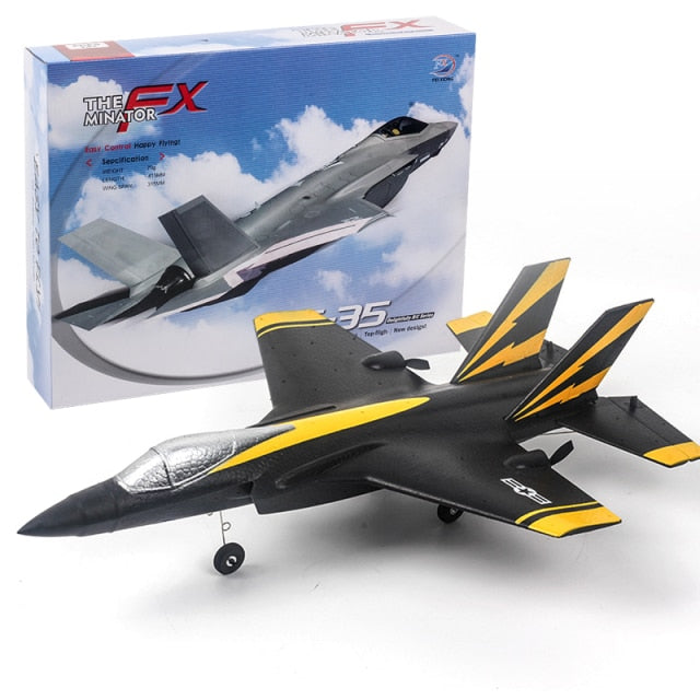 RC Plane FX935 F35 Fighter 2.4G 4CH EPP RC Airplane 315mm Wingspan RTF Glider Toys