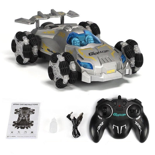 1:12 Spray Drift RC Stunt car 2.4G 4WD High Speed Off-road Vehicle Model With Music Light