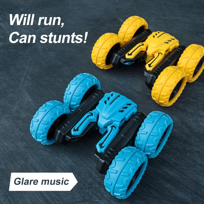 RC Stunt Car 4WD Off Road Car 2.4Ghz High Speed Bilateral Flip RC Car Toy
