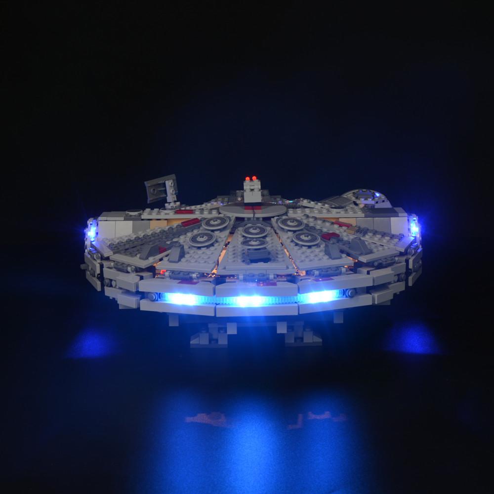 Kit de iluminación LEGO Star War Millennium Force Awakening Falcon n.° 75105