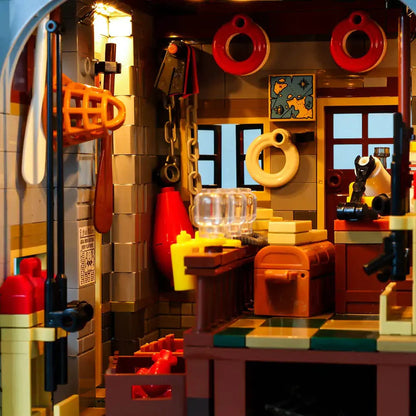 Kit de iluminación LEGO Old Fishing Store n.° 21310