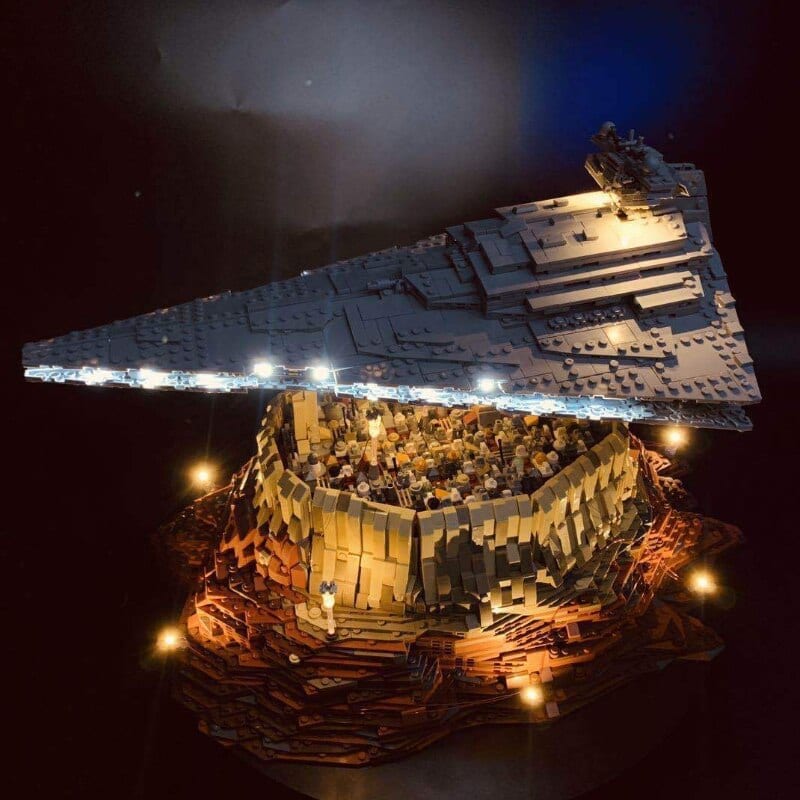LEGO Jedha City y Nave Espacial Empire #21007 Kit de luces