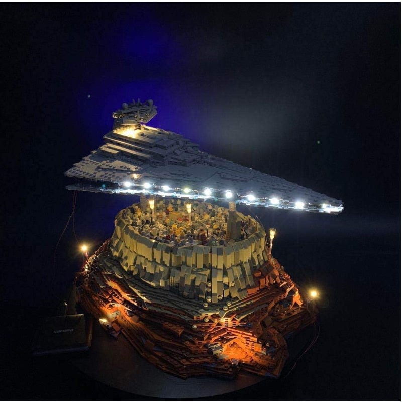 LEGO Jedha City y Nave Espacial Empire #21007 Kit de luces