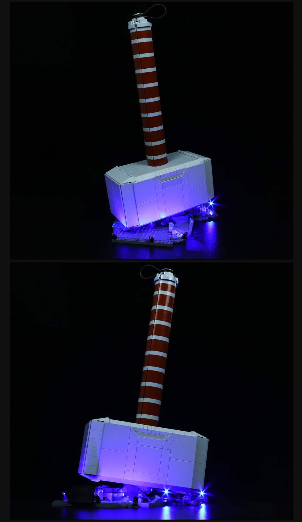 LEGO Thor's hammer #76209 Light Kit
