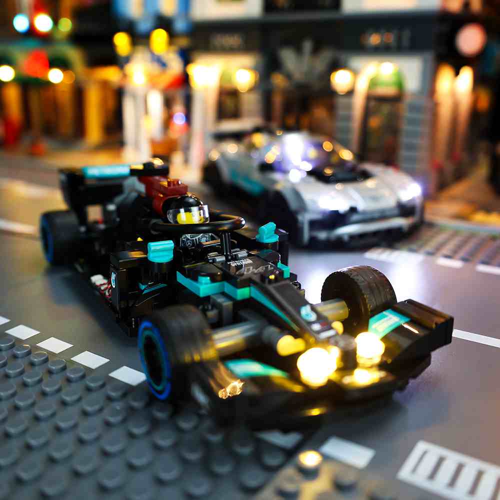 Kit de iluminación LEGO Mercedes AMG F1 n.° 76909