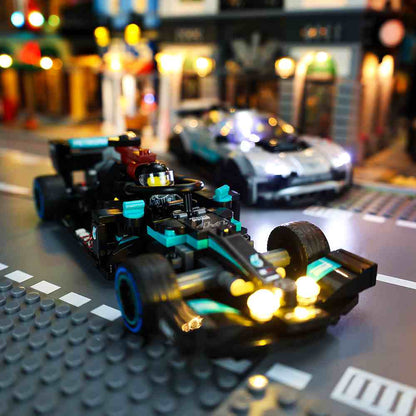Kit de iluminación LEGO Mercedes AMG F1 n.° 76909