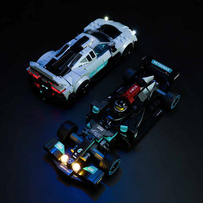 Kit de iluminación LEGO Mercedes AMG F1 n.° 76909