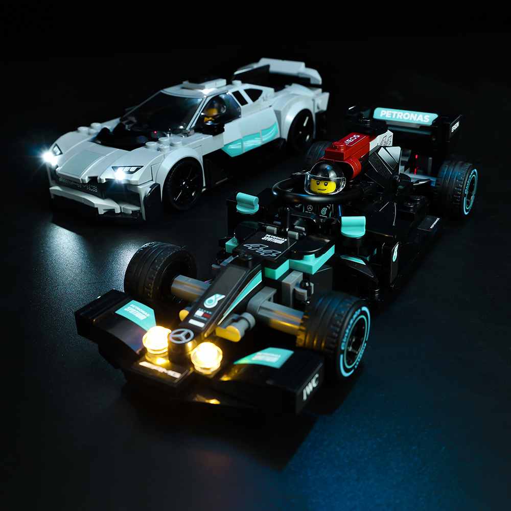 Kit de iluminación LEGO Mercedes AMG F1 n.° 76909