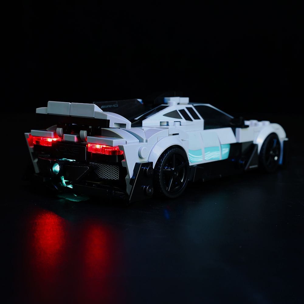 Kit de iluminación LEGO Mercedes AMG F1 n.° 76909