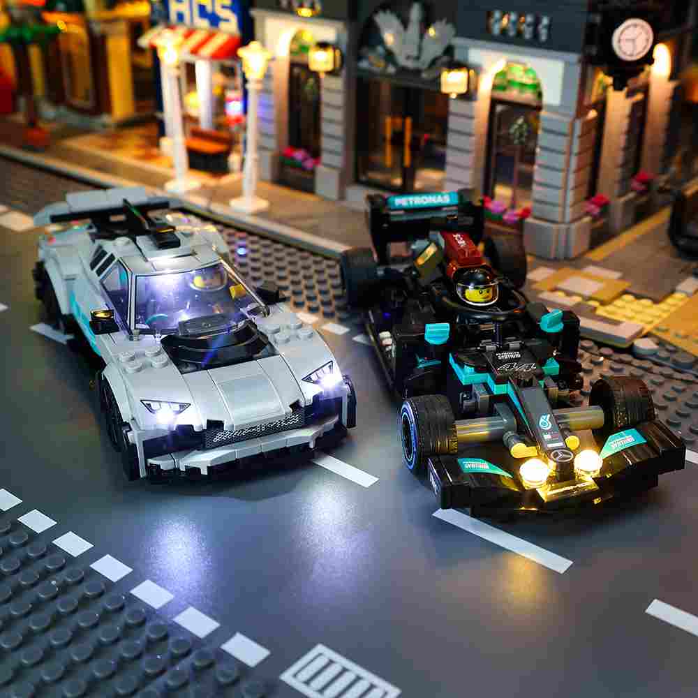 Kit de iluminación LEGO Mercedes AMG F1 n.° 76909