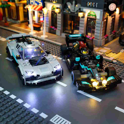Kit de iluminación LEGO Mercedes AMG F1 n.° 76909