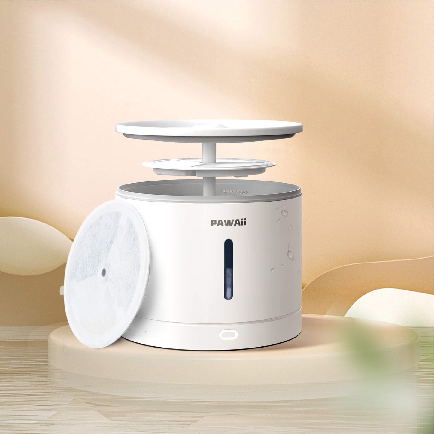FunFlow UV Sterilization Pet Water Fountain Filter Units