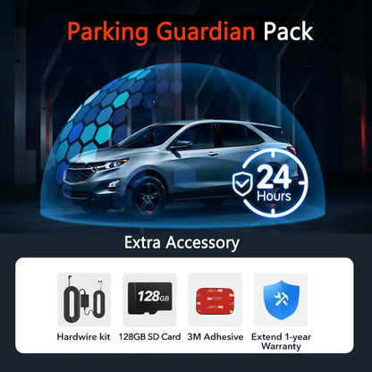 Redtiger F17  3-Channel 5G Wifi Dash Cam