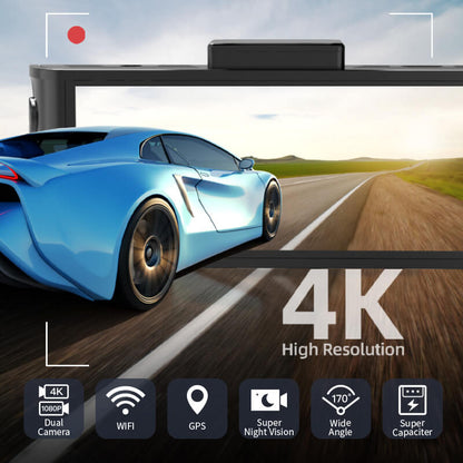 Redtiger F7N 4K Dual Front and Rear Dash Cam