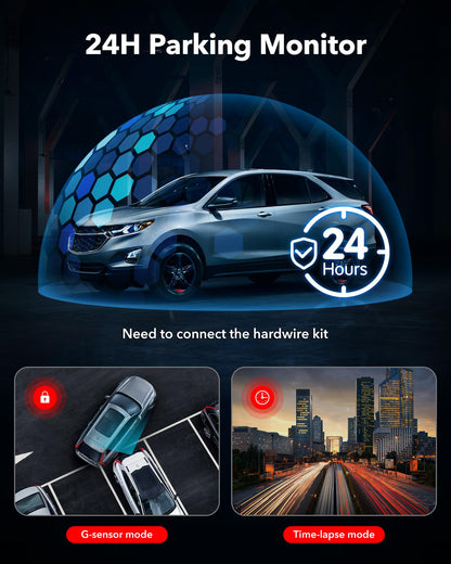 Redtiger F7NP 4K Front Rear Dash Cam