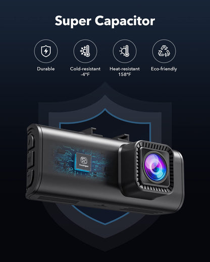 Redtiger F7NP 4K Front Rear Dash Cam