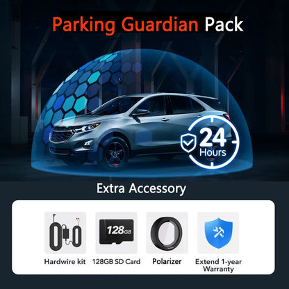 Redtiger F7NT Touch Screen 4K Dual Dash Cam