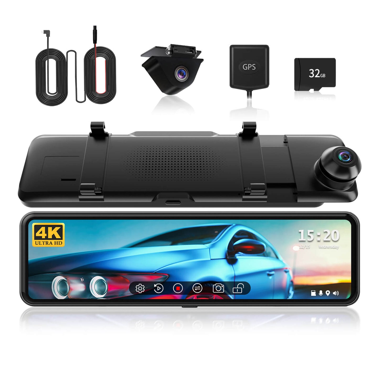 Redtiger T700 Mirror Dash Cam