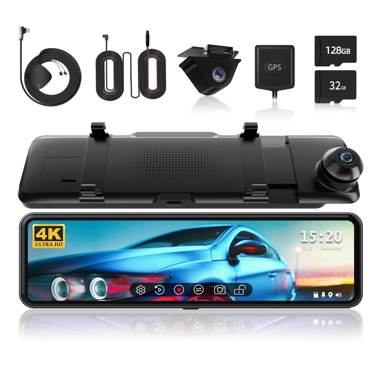 Redtiger T700 Mirror Dash Cam