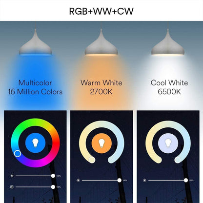 مصباح ذكي RGBCW واي فاي