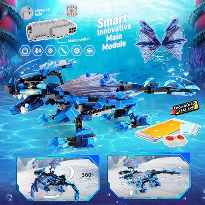 Sillbird Hurricane Dragon Building Robot