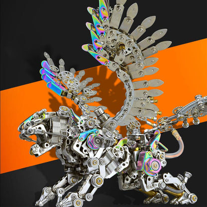 Extinct Smilodon Saber Tooth Tiger 650PCS+ 3D Metal Model Kits for Adults