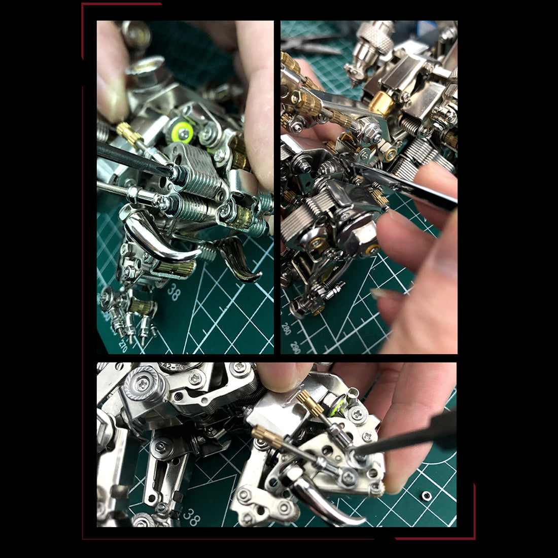 Extinct Smilodon Saber Tooth Tiger 650PCS+ 3D Metal Model Kits for Adults