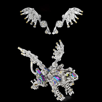 Extinct Smilodon Saber Tooth Tiger 650PCS+ 3D Metal Model Kits for Adults