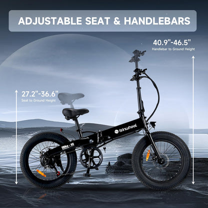 isinwheel U5 500W Folding Electric Bike