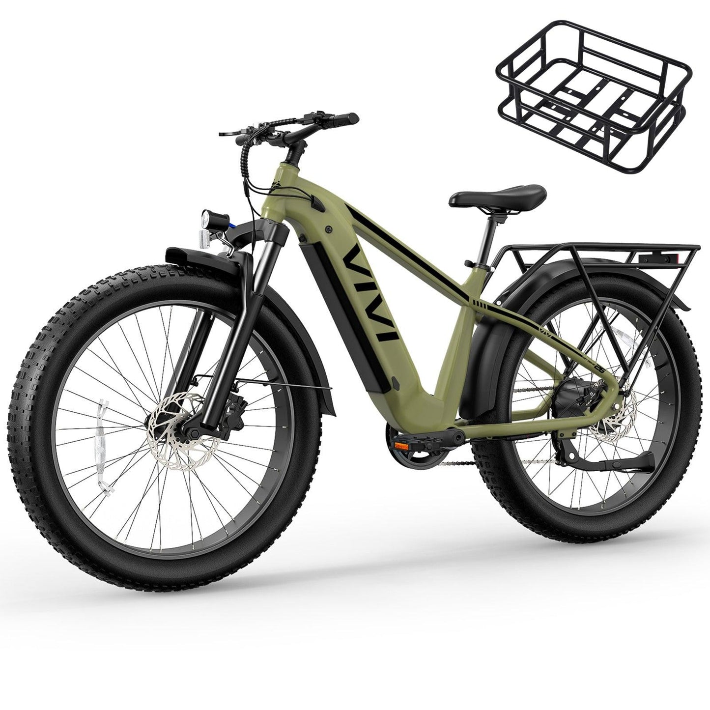 VIVI ACE01 Premium All Terrain Fat Tire Electric Bike UL2849 Certified
