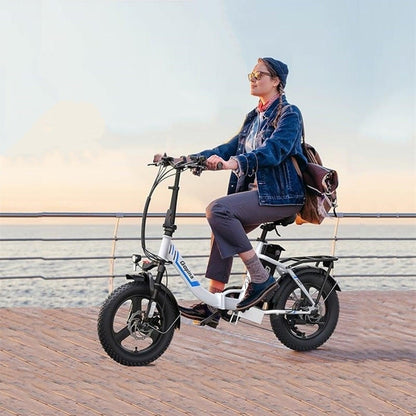VIVI Gopina Commuter 3.0" Fat Tire Folding Electric Bike UL2849 Certified