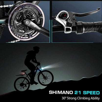 VIVI H7UL 27.5" High-Step Off Road Electric Mountain Bike UL2849 Certified