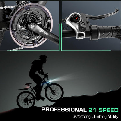 VIVI H7UL 27.5" High-Step Off Road Electric Mountain Bike UL2849 Certified