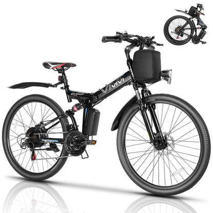 VIVI M026TGBUL Folding Softail Electric Mountain Bike UL2849 Certified