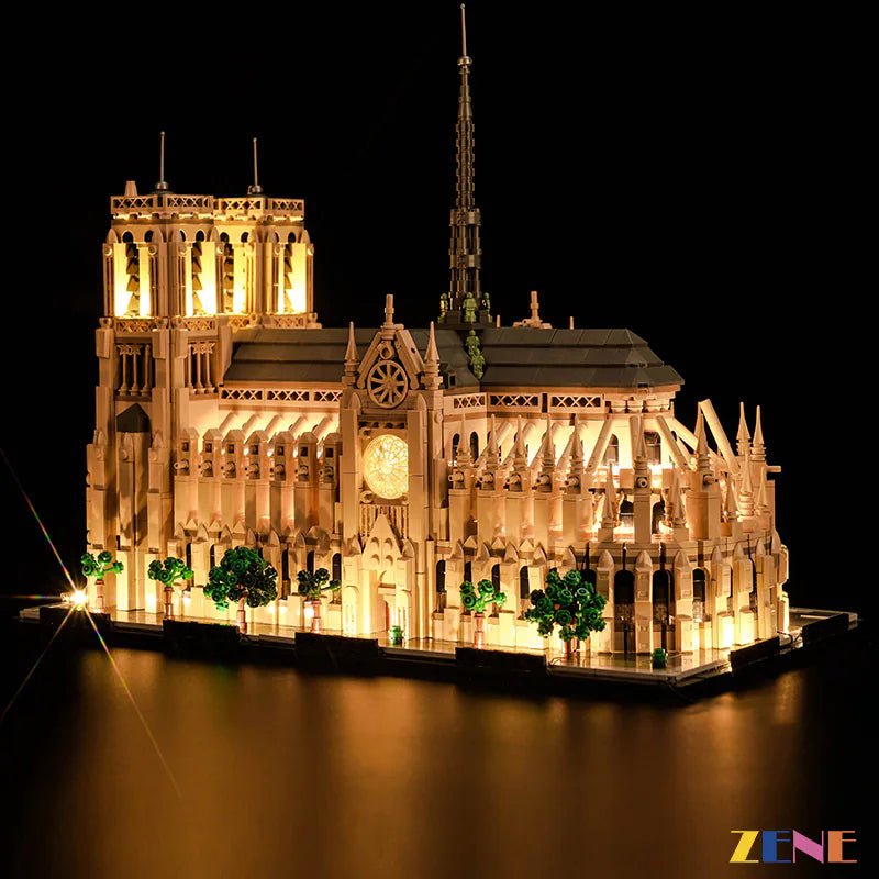 Kit de iluminación para Notre Dame de París LEGO #21061