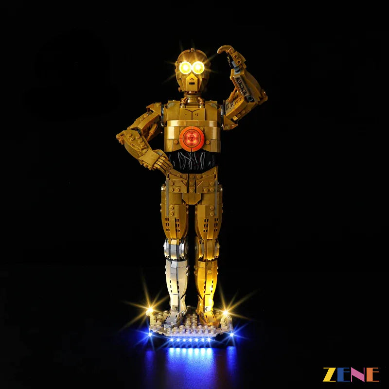 Kit de iluminación para LEGO C-3PO n.° 75398