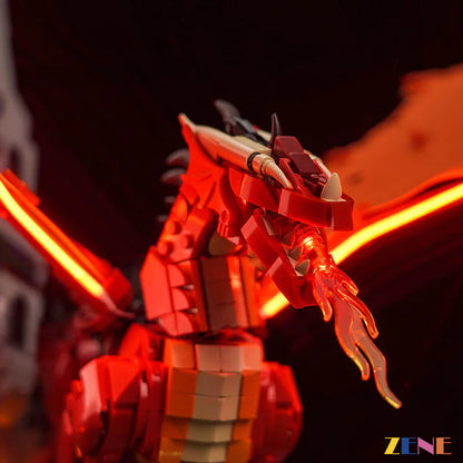 Light Kit for LEGO Dungeons Dragons Red Dragon's Tale DND #21348