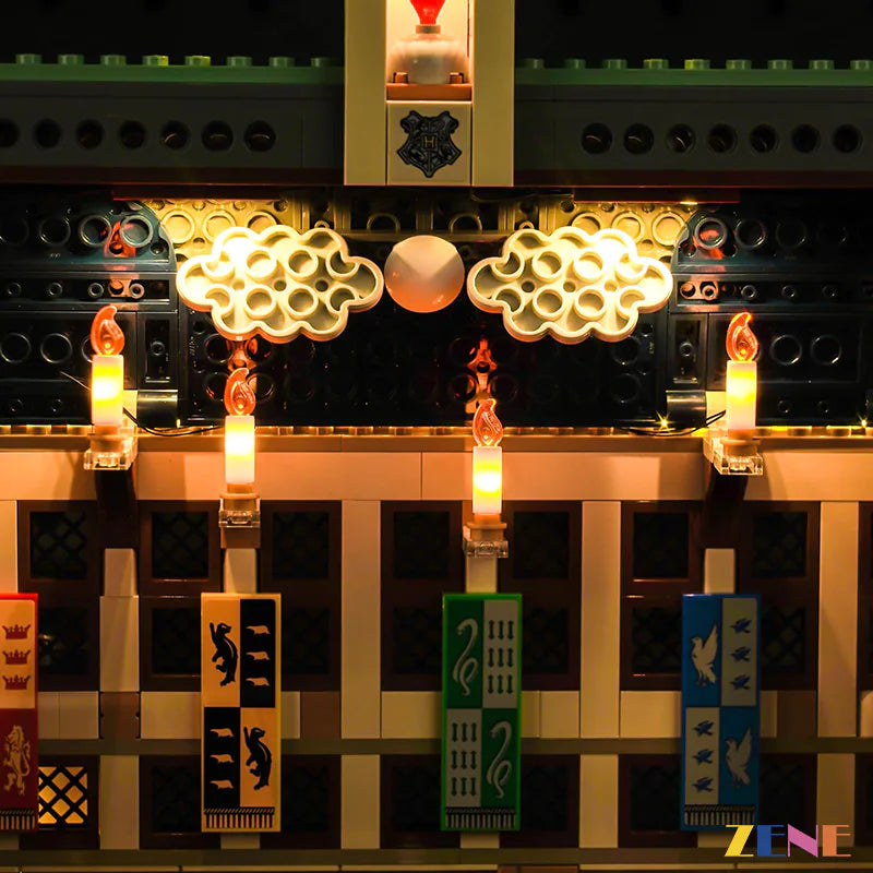 Kit de iluminación para el Gran Comedor del Castillo de Hogwarts LEGO n.° 76435 (Harry Potter)