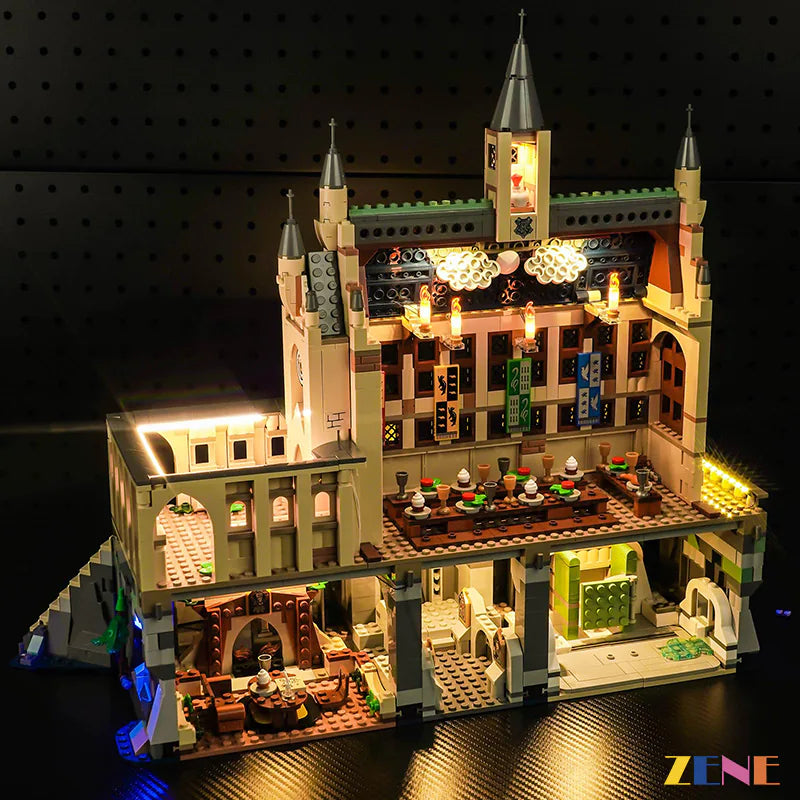 Kit de iluminación para el Gran Comedor del Castillo de Hogwarts LEGO n.° 76435 (Harry Potter)