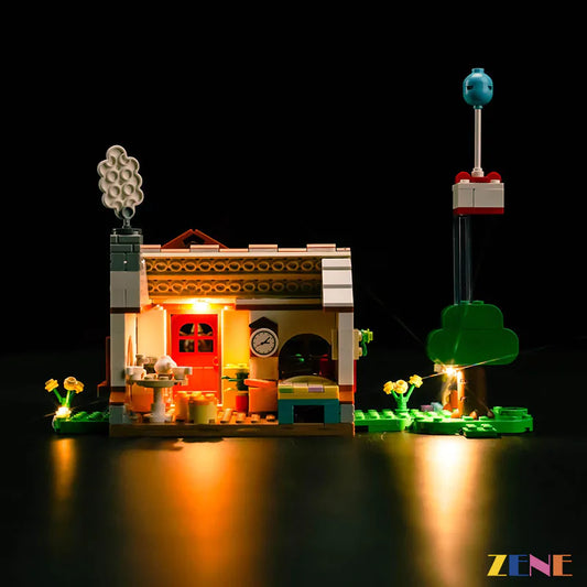 Kit de iluminación para LEGO Visita a la casa de Isabelle n.° 77049